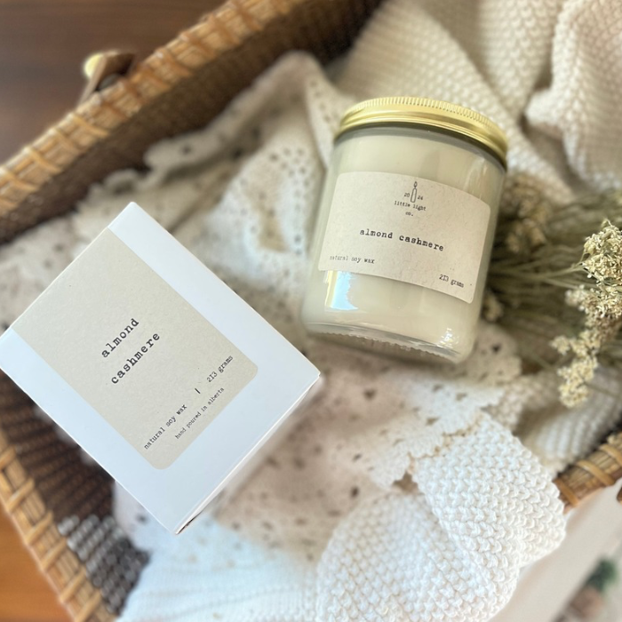 Almond Cashmere Soy Candle