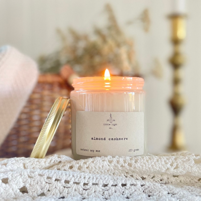 Almond Cashmere Soy Candle